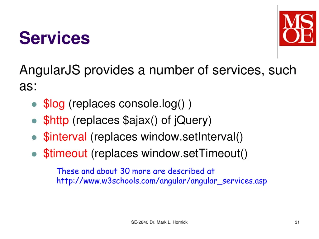 services