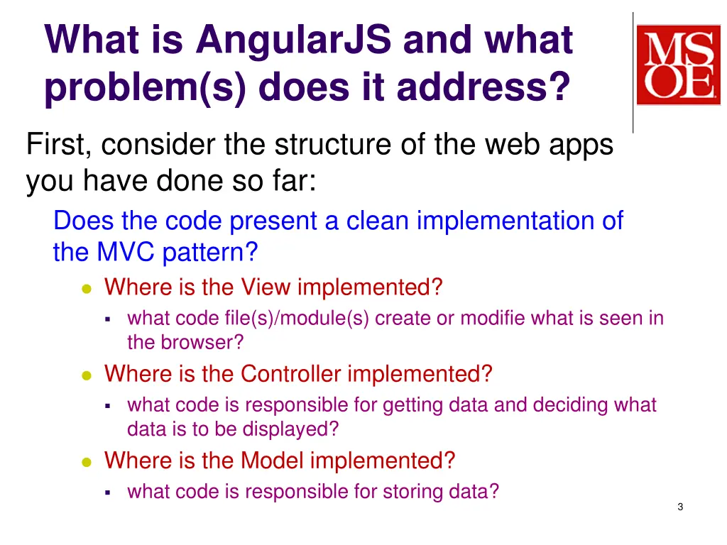 what is angularjs and what problem s does