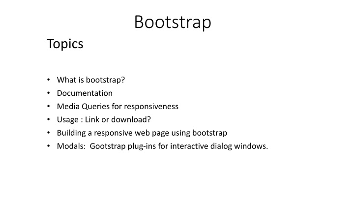 bootstrap
