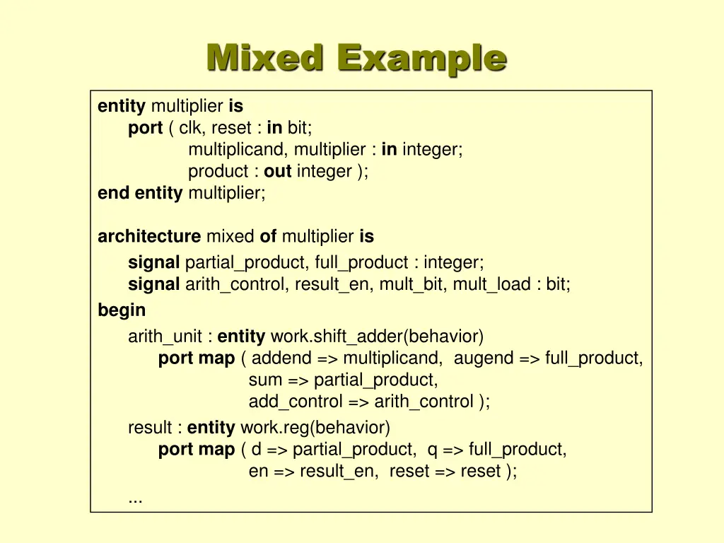mixed example 1