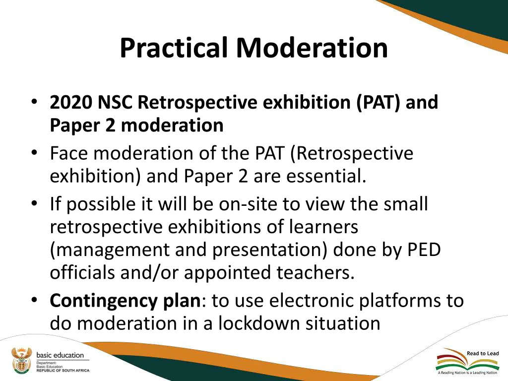 practical moderation