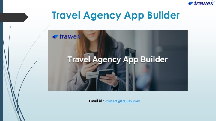 travel agency app builder