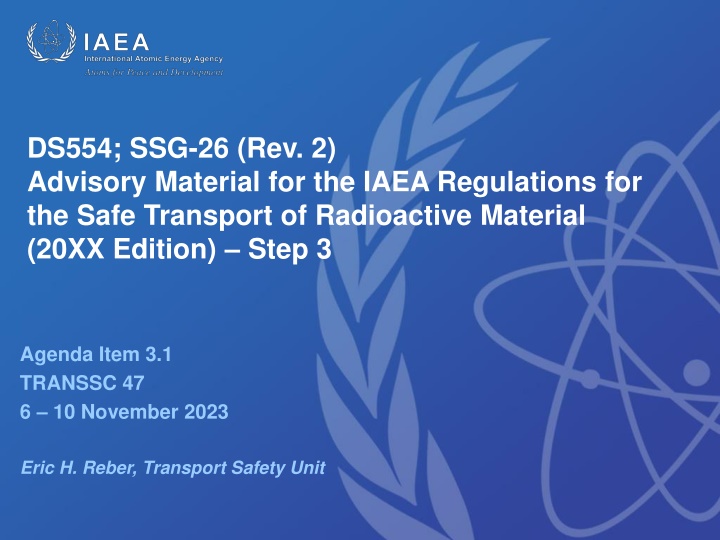 ds554 ssg 26 rev 2 advisory material for the iaea