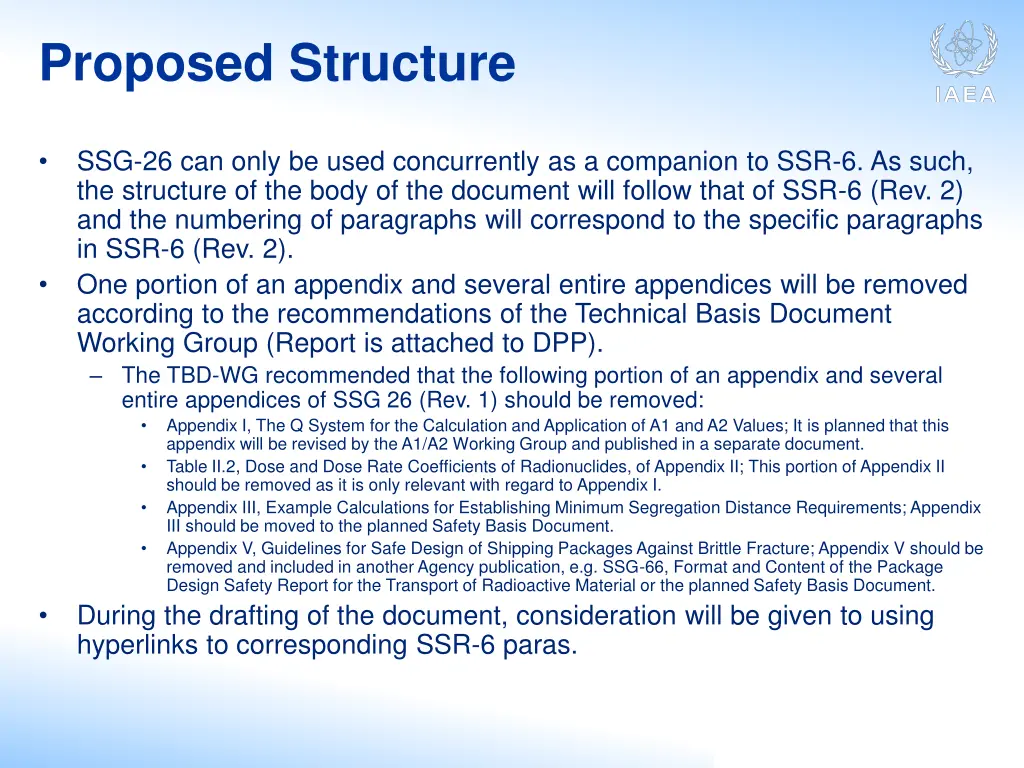 proposed structure