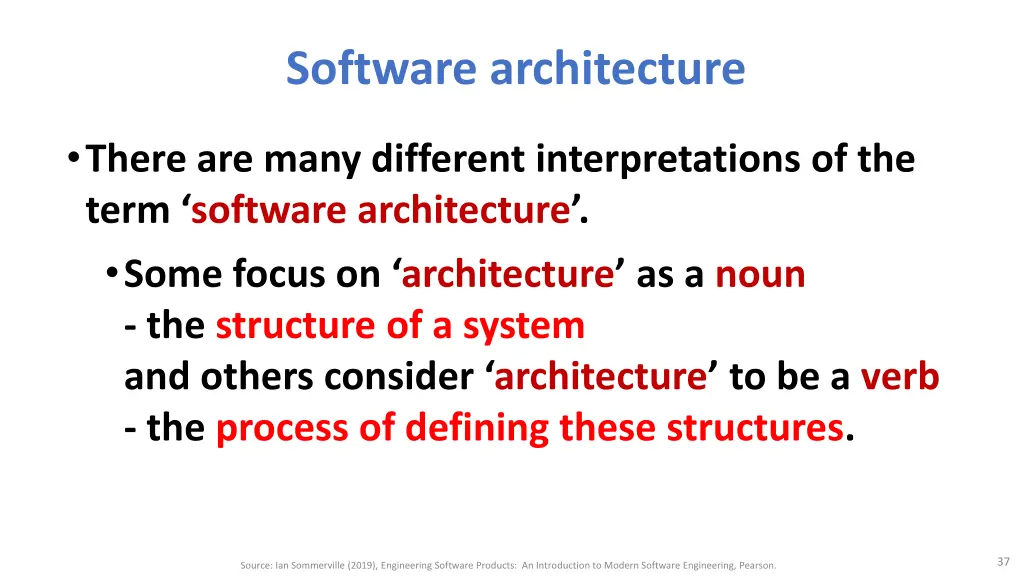software architecture 1