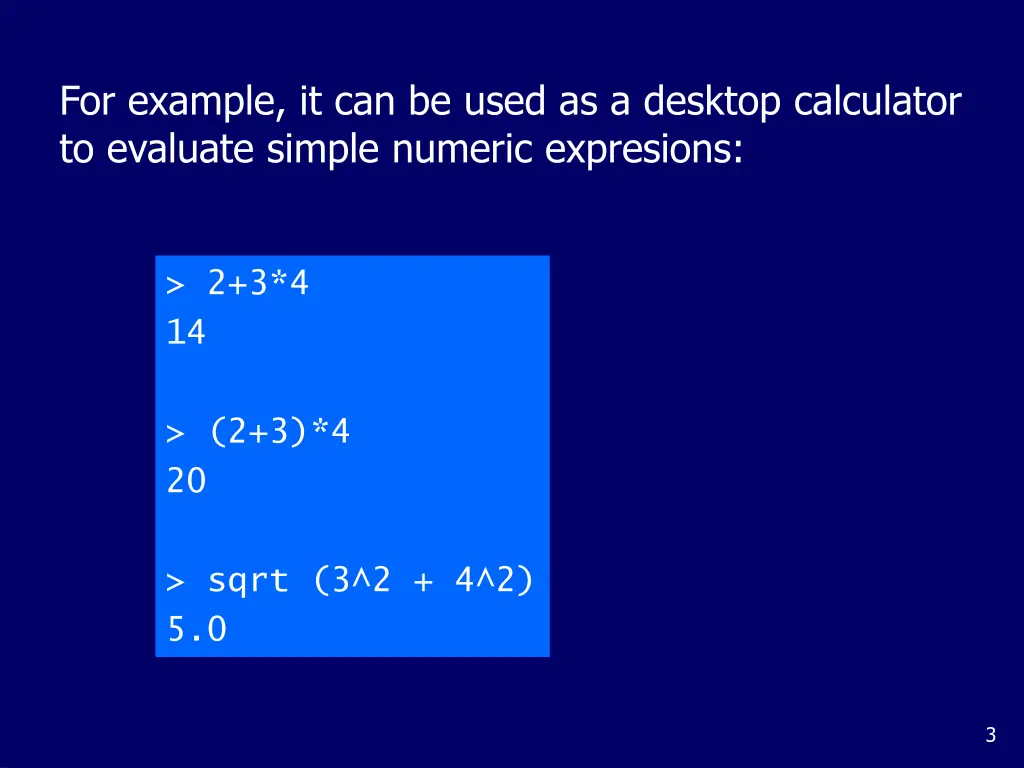 for example it can be used as a desktop