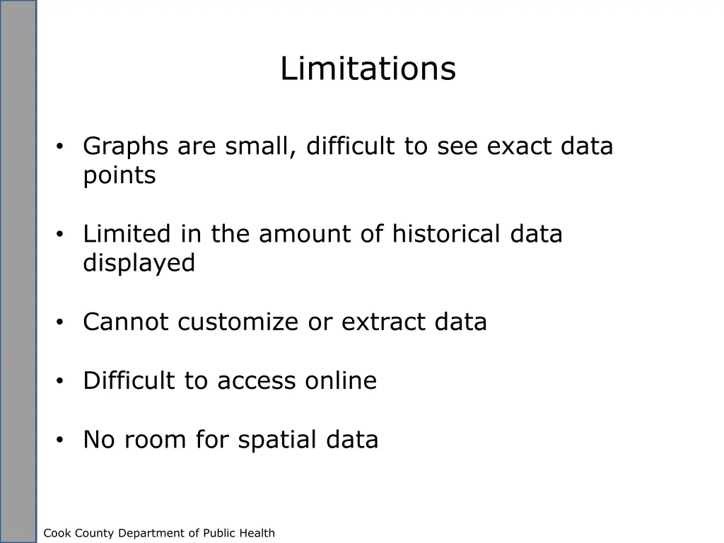 limitations