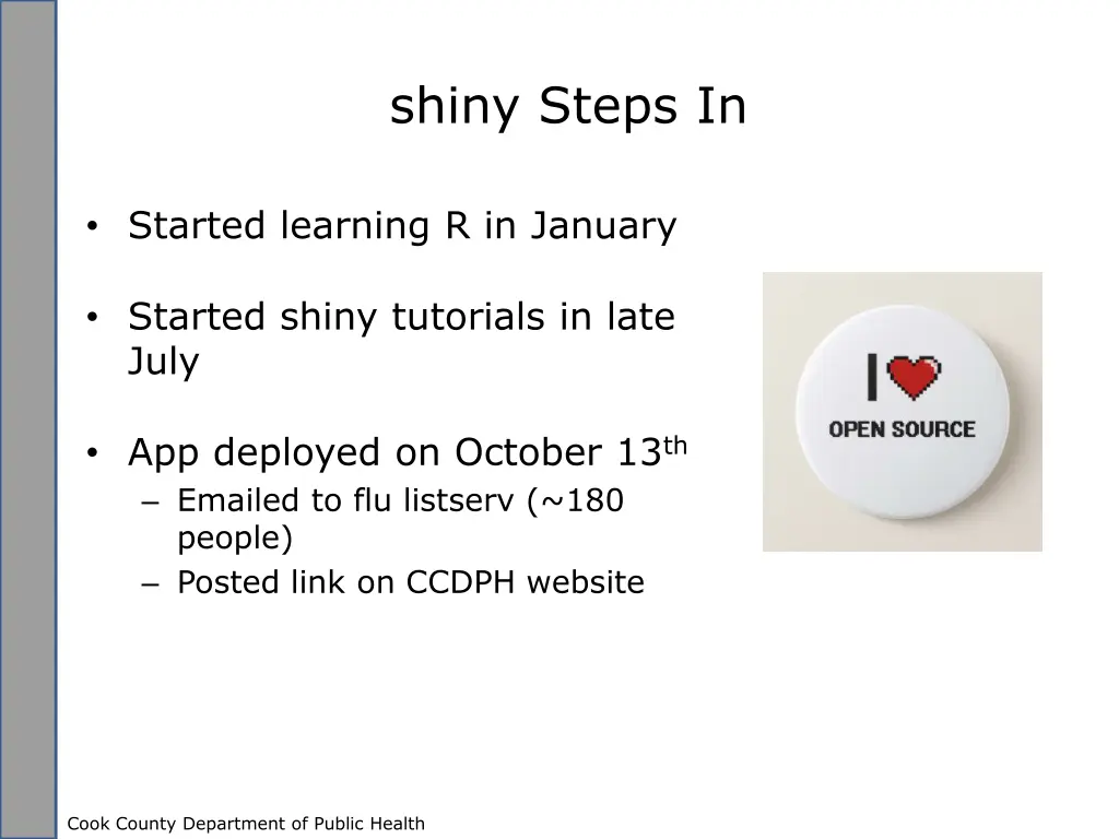 shiny steps in