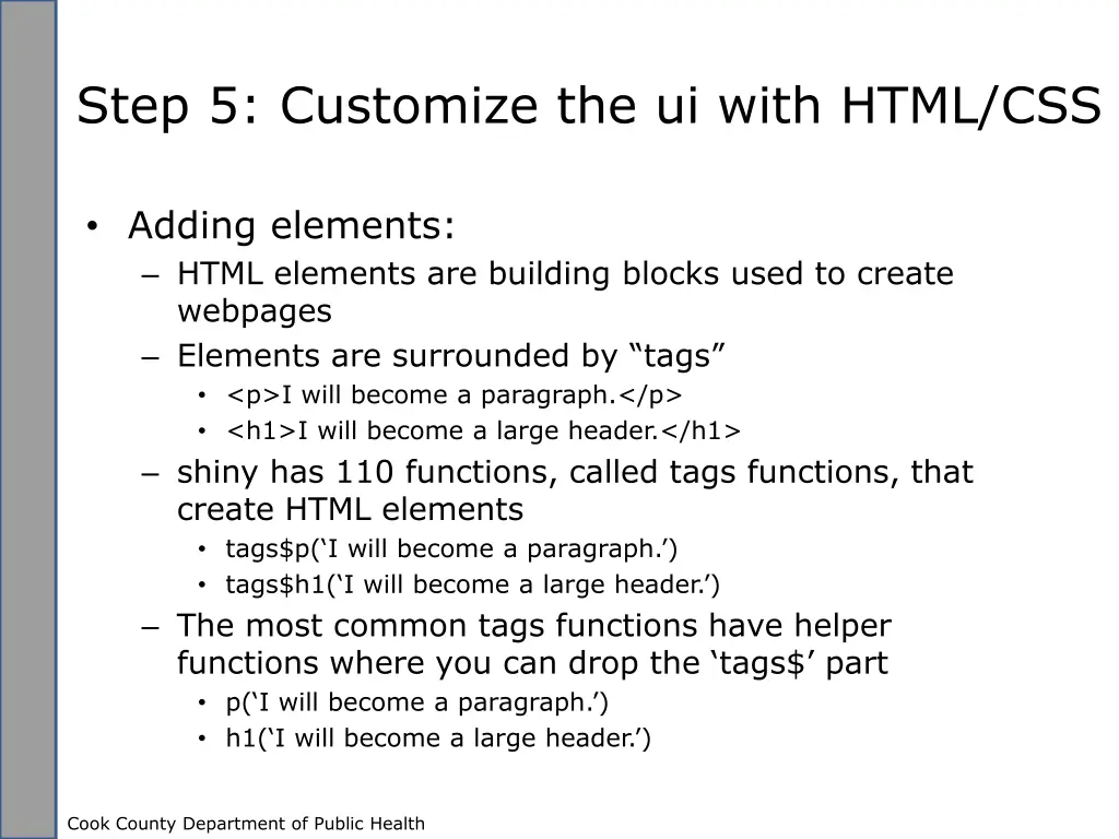 step 5 customize the ui with html css 2