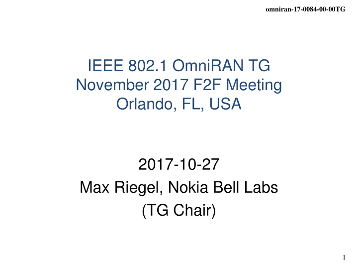 omniran 17 0084 00 00tg