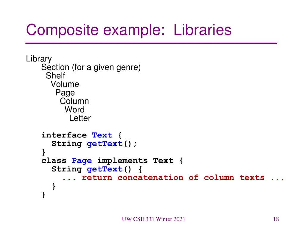 composite example libraries