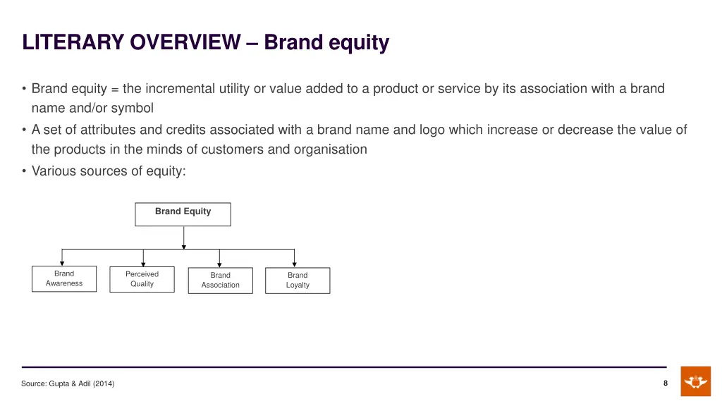 literary overview brand equity