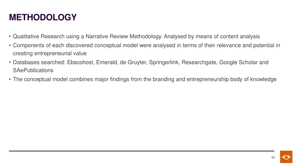 methodology