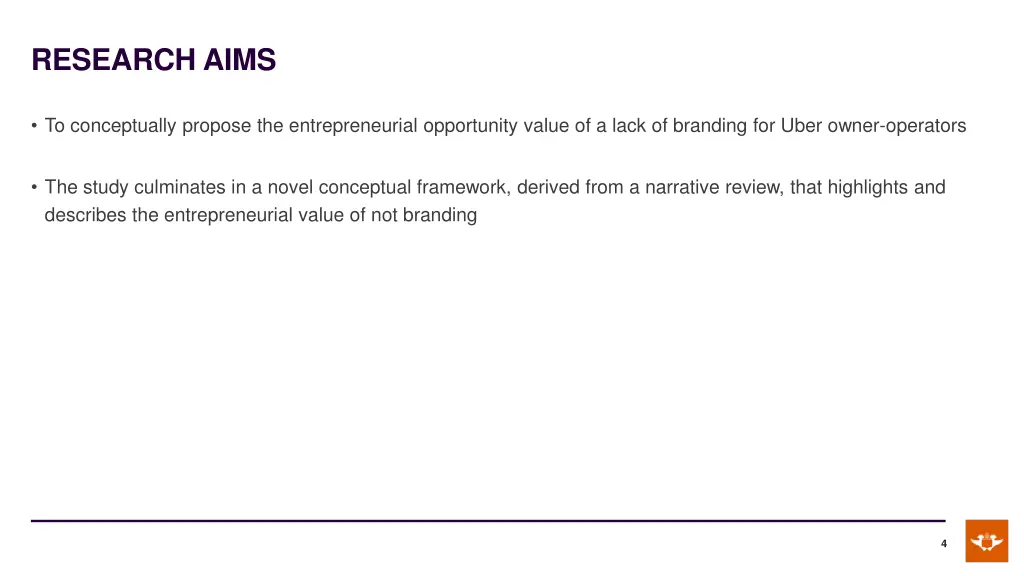 research aims