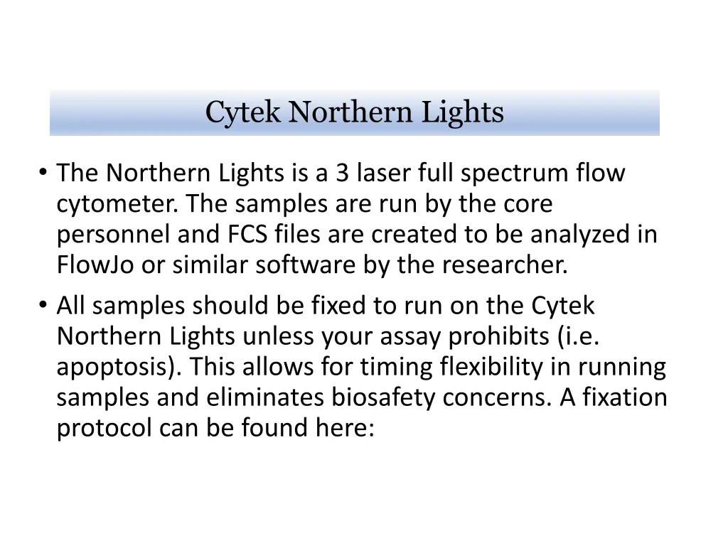 cytek northern lights