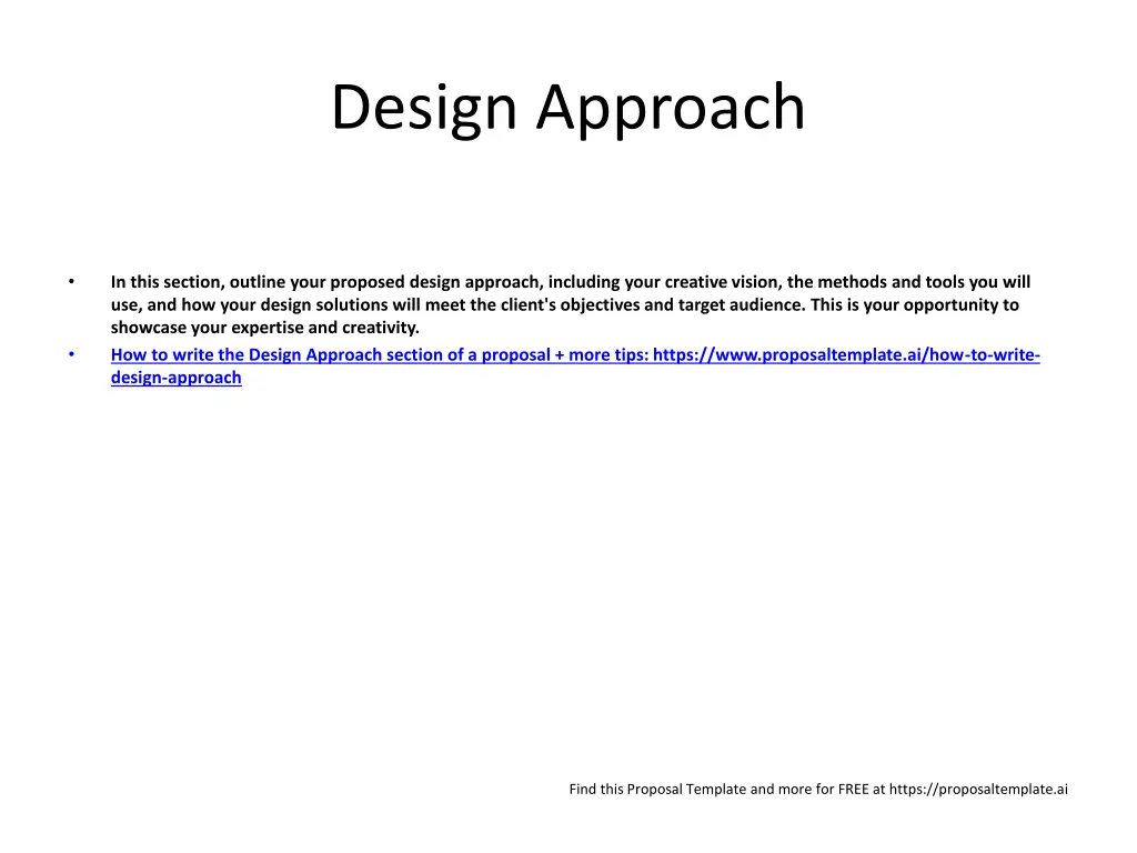 design approach
