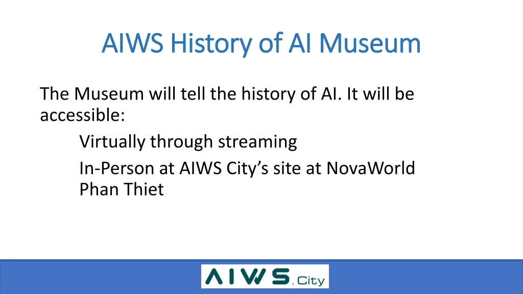 aiws history of ai museum aiws history