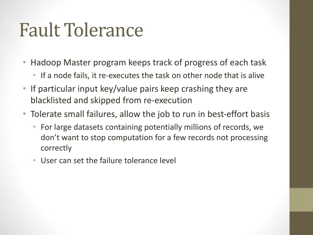 fault tolerance