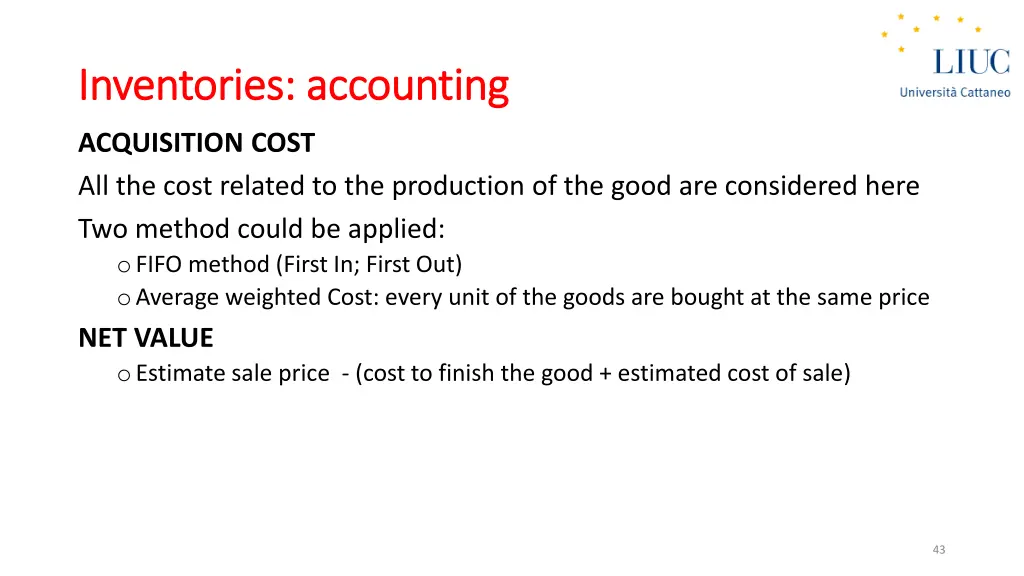 inventories inventories accounting
