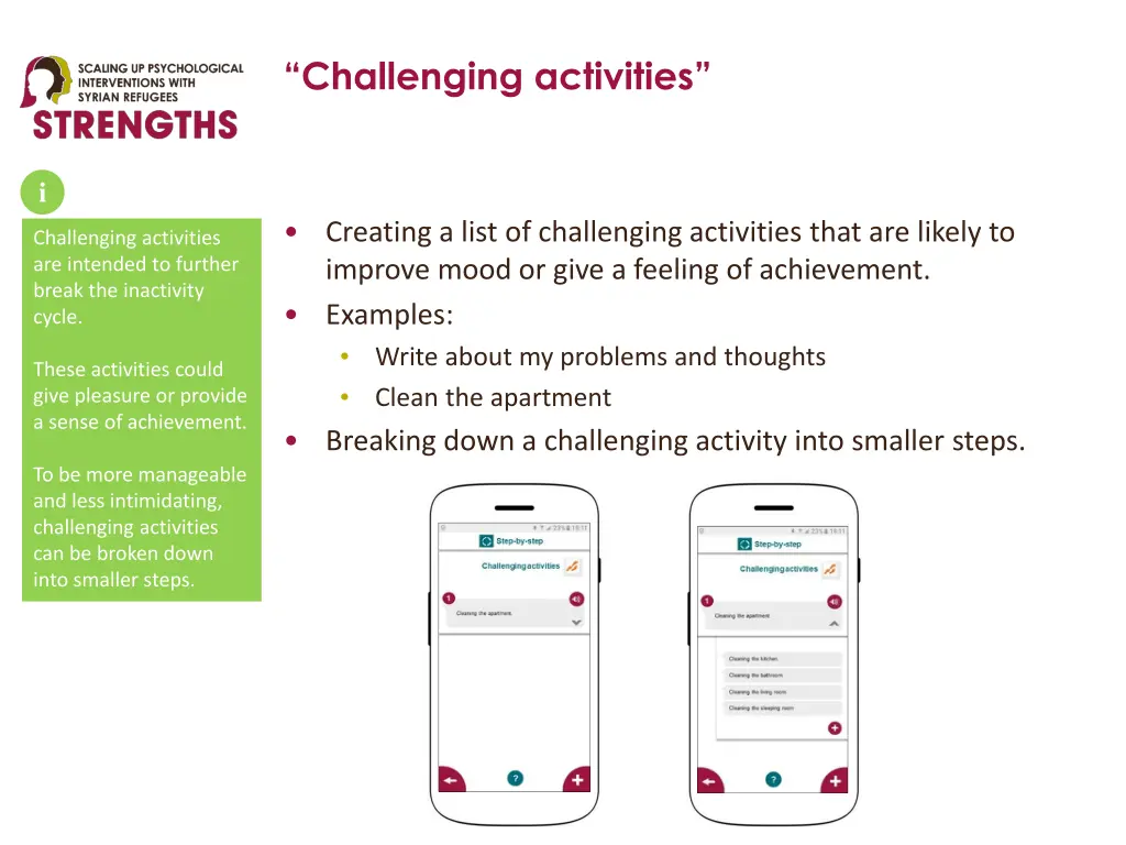 challenging activities