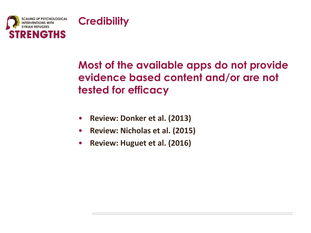credibility