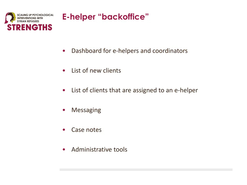 e helper backoffice