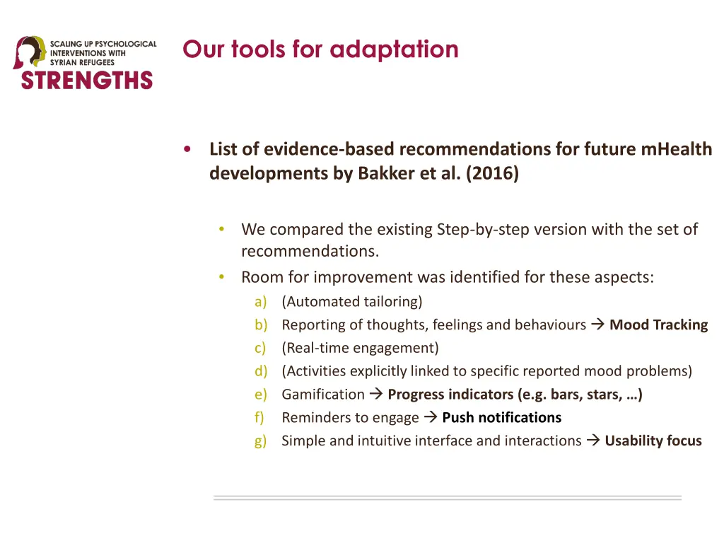 our tools for adaptation 1