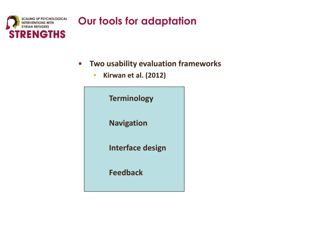 our tools for adaptation 3