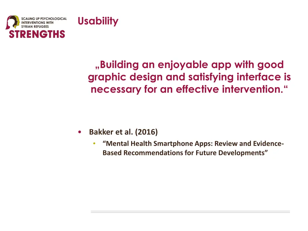 usability