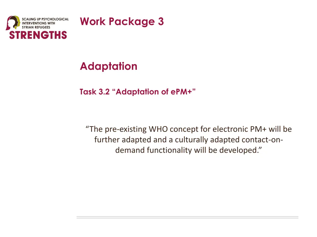 work package 3