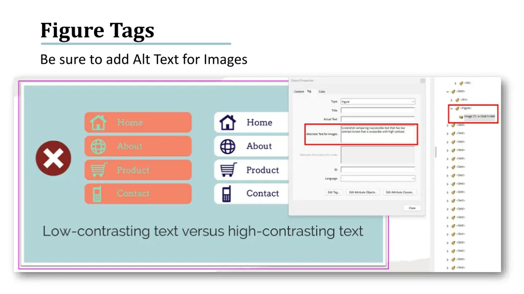 figure tags