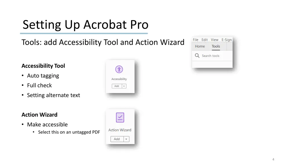 setting up acrobat pro