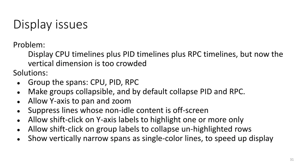display issues 2