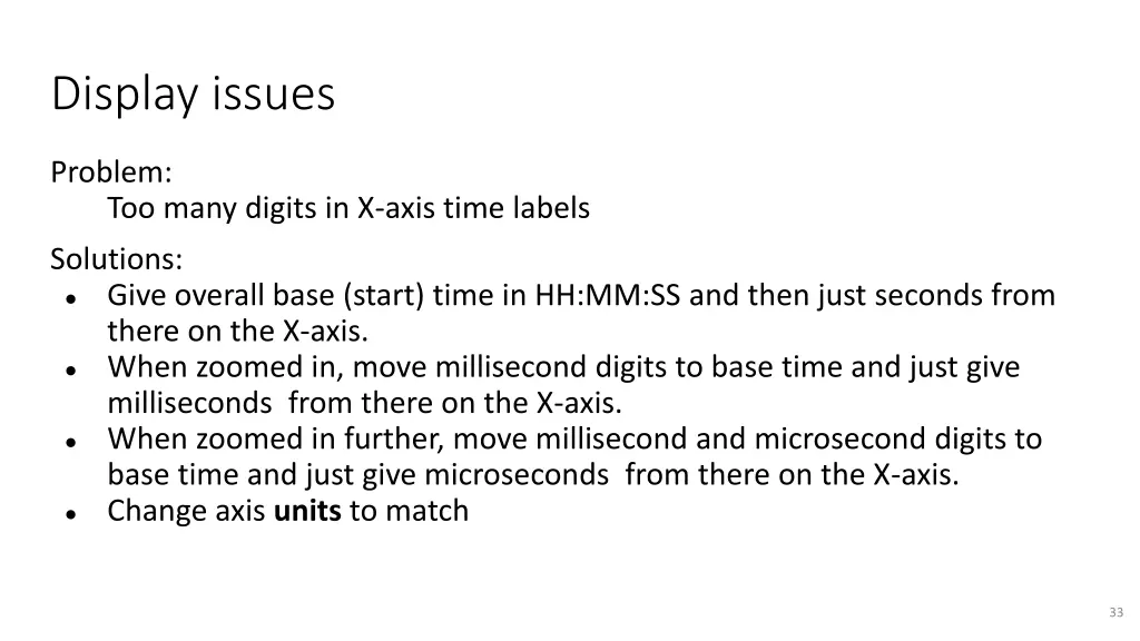 display issues 4