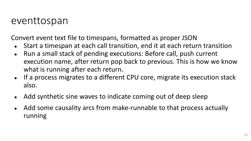 eventtospan 1