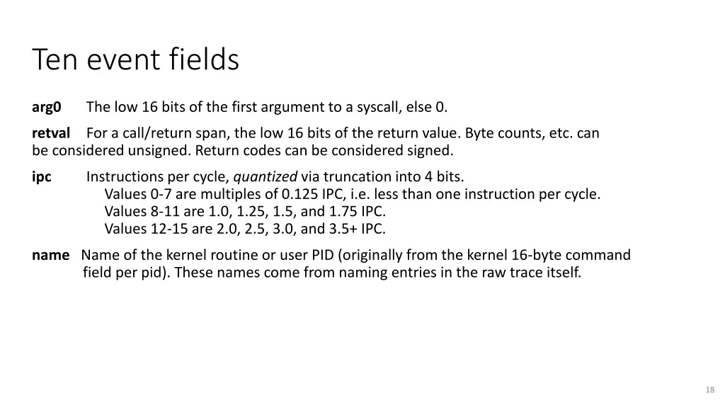ten event fields 1