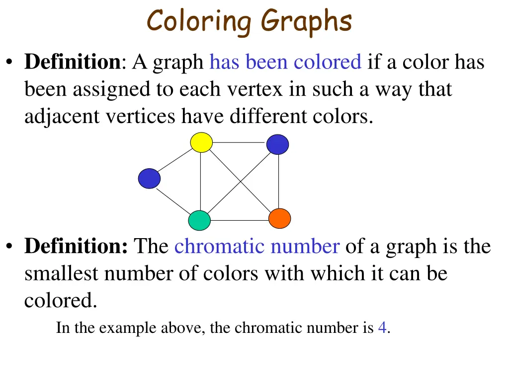 coloring graphs 1