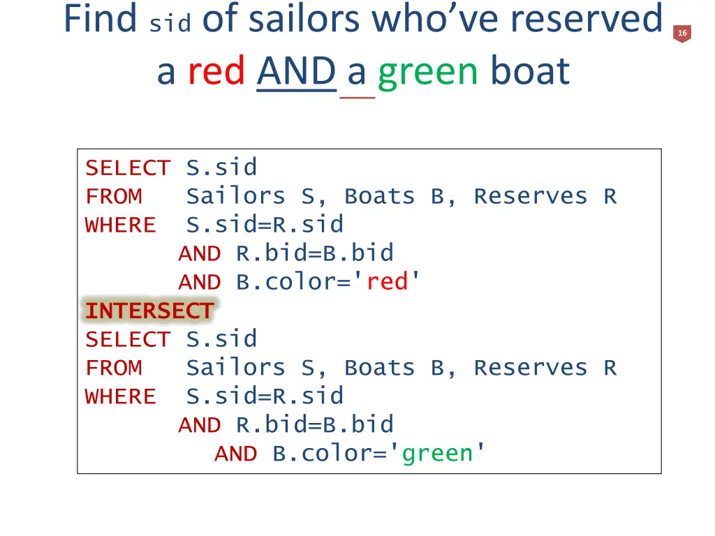 find sid of sailors who ve reserved 3