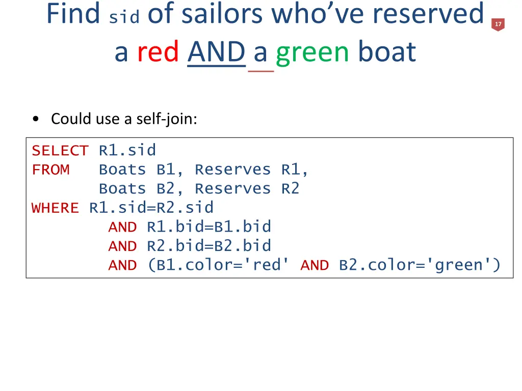 find sid of sailors who ve reserved 4