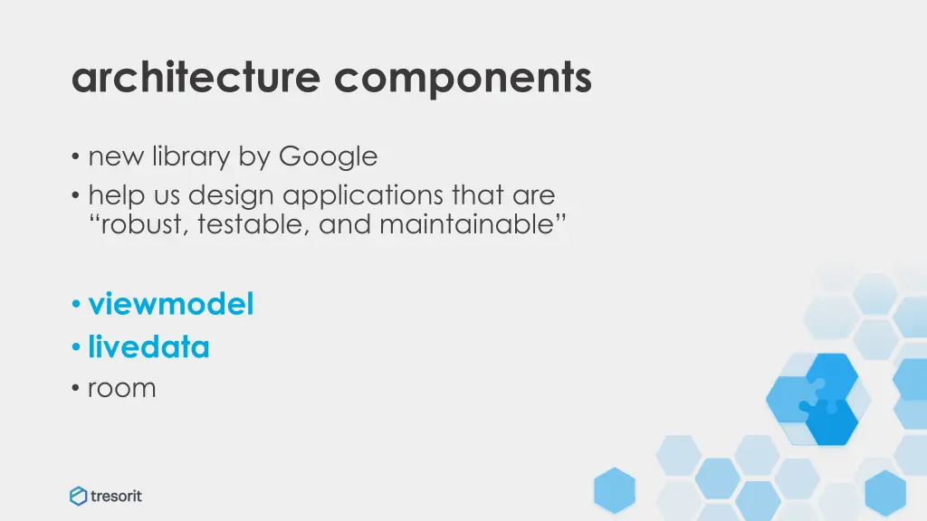 architecture components