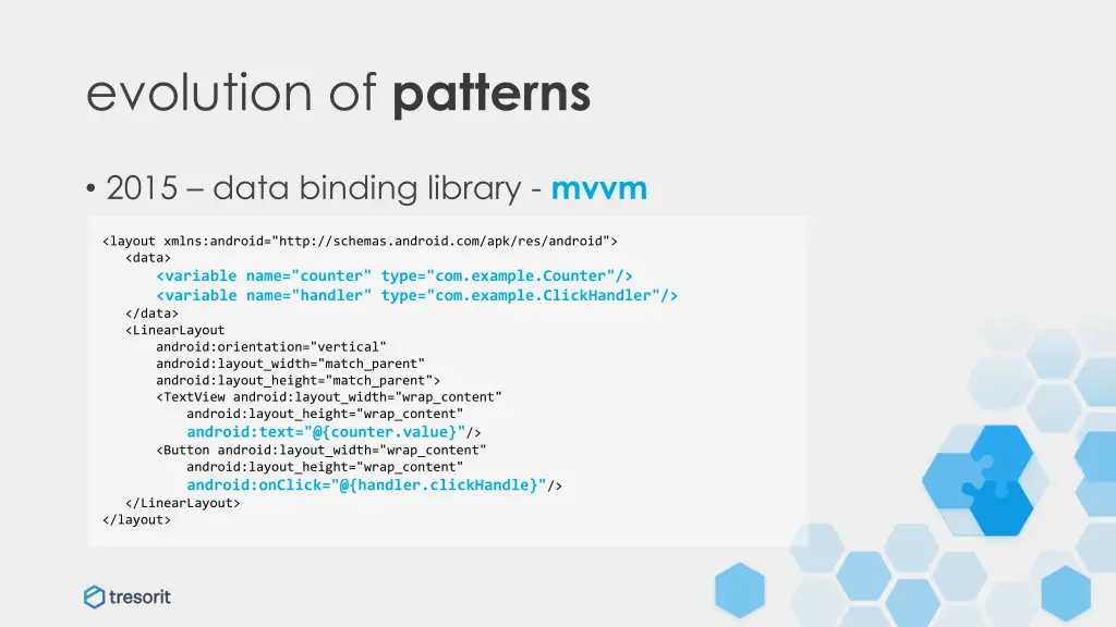 evolution of patterns 4