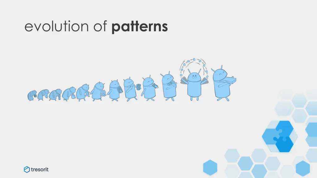 evolution of patterns