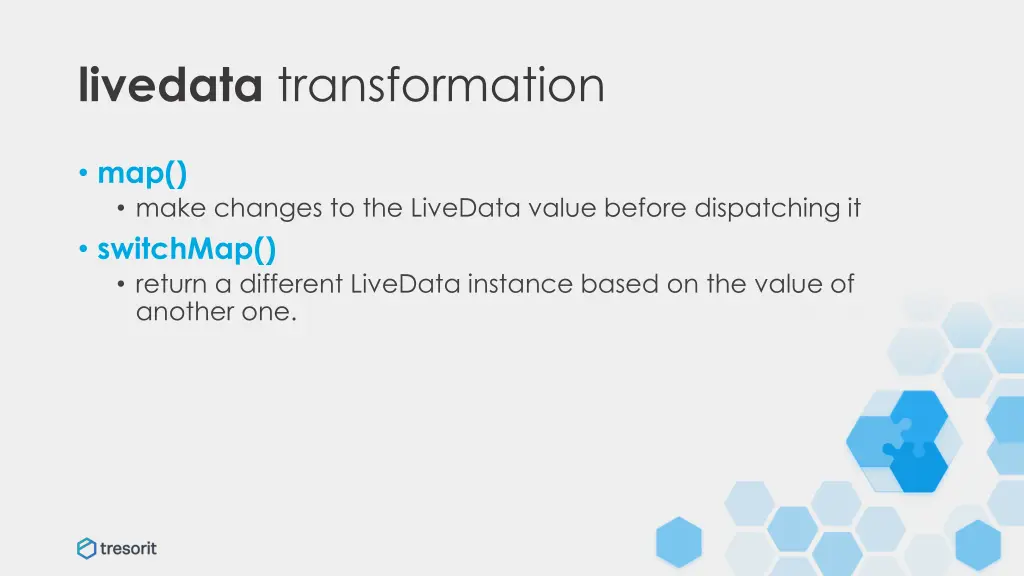 livedata transformation