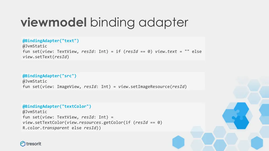 viewmodel binding adapter