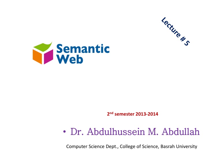 2 nd semester 2013 2014