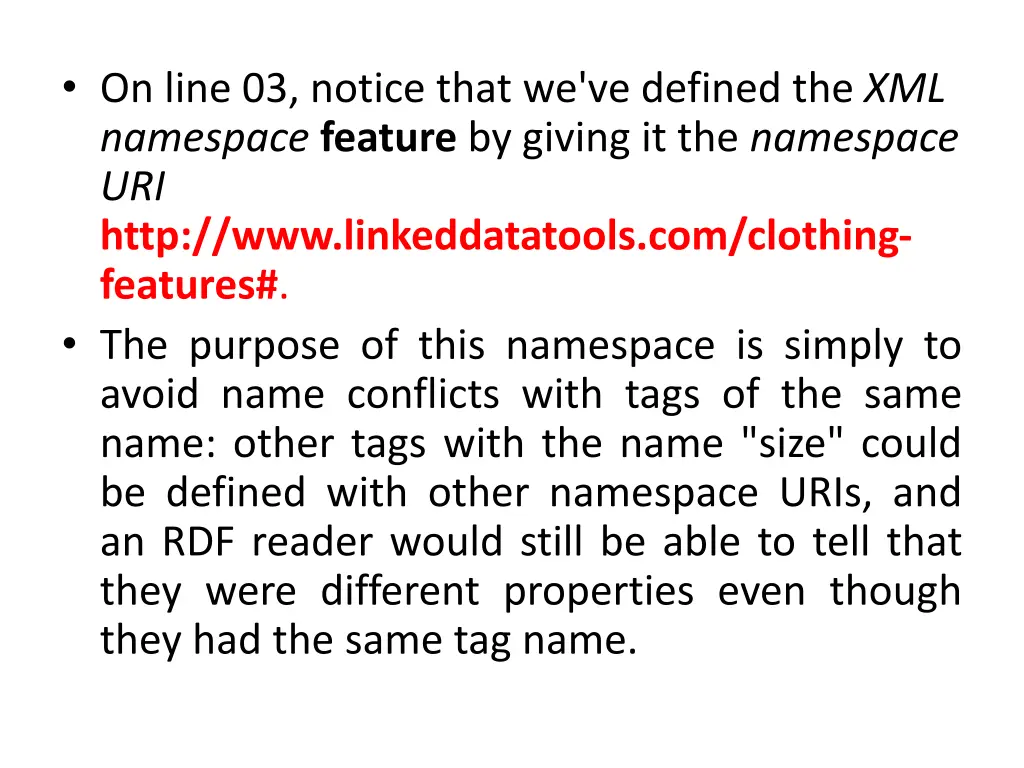 on line 03 notice that we ve defined