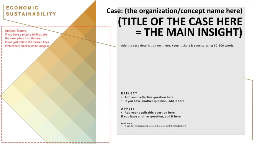 case the organization concept name here title 1