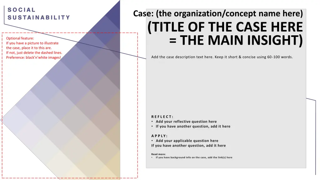 case the organization concept name here title 2