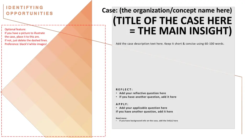 case the organization concept name here title 3