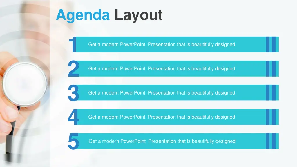 agenda layout 1 2 3 4 5